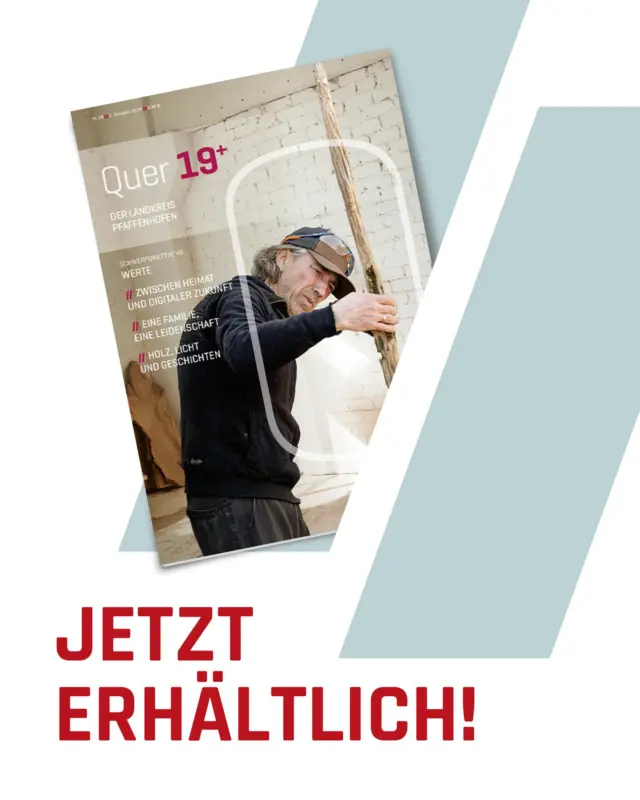 Die neue QUER19+ ist da!Werte. Was hält uns im Innersten zusammen? In einer Zeit voller Wandel rücken sie stärker denn je in den Fokus – als Kompass, Haltung und Versprechen.In der aktuellen Ausgabe gehen wir auf Spurensuche und entdecken, wie Werte unsere Region prägen: in Unternehmen, im Handwerk, in der Kunst und im Sport. ✨👉 Jetzt reinlesen, inspirieren lassen und den Sommer mit Geschichten voller Zuversicht und Zusammenhalt beginnen!Den Link zu den Leseproben findest du in der Bio.#QUER19 #LandkreisPfaffenhofen #Werte #Regionalstolz #Zusammenhalt #InspirationAusDerRegion